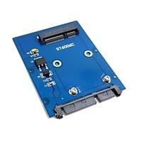 slim type mini pci e msata ssd to 25 sata 30 22pin hdd adapter hard di ...