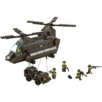 Sluban Army Aero Transport + Jeep