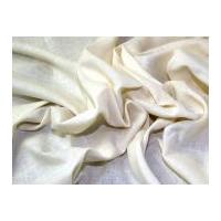 Slubby Textured 100% Linen Dress Fabric Cream