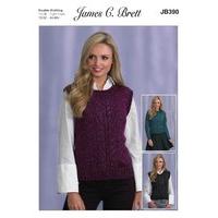 Slipovers and Sweater in James C. Brett Diamond DK (JB390)