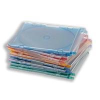 Slimline Assorted Jewel CD Case 1 x Pack of 100 CCS95509