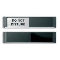 Sliding Door Sign Do Not Disturb Aluminium and PVC BA104