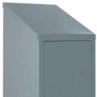 Sloping top for 300w x 300d Steel compartment LS Lockers only