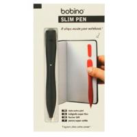 Slim Black Bobino Pen - Stores Inside Notebooks