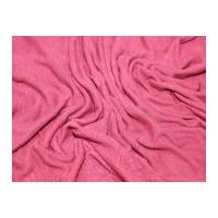 Slub Stretch Jersey Dress Fabric Cerise Pink