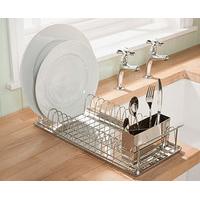 Slimline Drainer and Tray, Stainless Steel