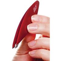 Slice 10457 Combo-Tip Soft-Touch Tweezers - Red