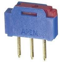 Slide switch 12 Vac 0.5 A 1 x On/On APEM NK236H 1 pc(s)