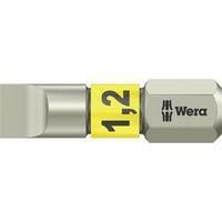 Slot drive bit 6.5 mm Wera 3800/1 TS 1.2 X 6.5 X 25 MM Stainless steel D 6.3 1 pc(s)