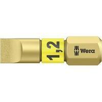 Slot drive bit 6.5 mm Wera 800/1 BDC 1.2X6.5X25 Tool steel alloyed, DLC coated D 6.3 1 pc(s)