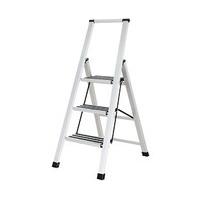 Slimline Stepladder, 3-Step, Aluminium