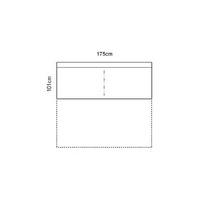 Sloane 3.5 Seater Sofa Bed Unit Armless