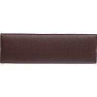 slim pu leather headboard black single 3ft