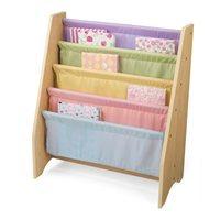 SLING BOOKSHELF in Pastel Colour Finish