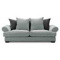 Slouch Fabric 2 Seater Sofa, Duck Egg