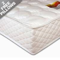 sleepstar pocket 1200 4ft 6 double mattress inc 2 free memory pillows