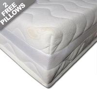 Sleepstar Ultimate 2000 4FT 6 Double Mattress Inc 2 Free Memory Pillows