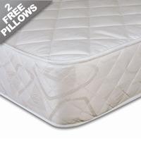 sleepstar comfort star 4ft 6 double mattress inc 2 free memory pillows