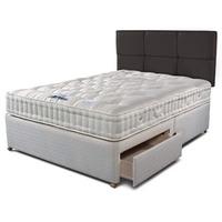 sleepeezee new backcare luxury 1400 3ft single divan bed