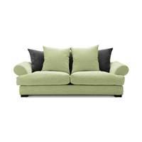 Slouch Tweed 2 Seater Sofa in Lime