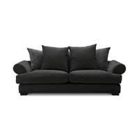 Slouch Tweed 2 Seater Sofa in Anthracite