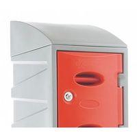 SLOPING TOP FOR PLASTIC LOCKER - -