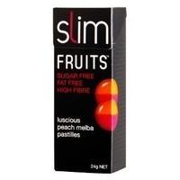 slim fruits luscious peach melba slim fruits 24g x 18