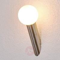 Slantingly-mounted outdoor wall lamp Tomma