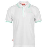 Slazenger Tipped Polo Junior Boys