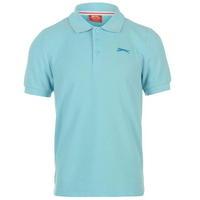 Slazenger Plain Polo Shirt Junior Boys