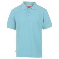 slazenger plain polo shirt junior