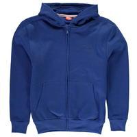 slazenger full zipped hoody junior