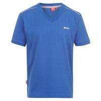 Slazenger V Neck T Shirt Junior Boys