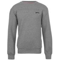 Slazenger Fleece Crew Sweater Junior Boys