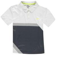 Slazenger Graphic Golf Polo Junior Boys