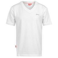 Slazenger V Neck T Shirt Junior Boys