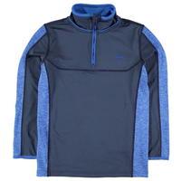 slazenger half zip top junior boys