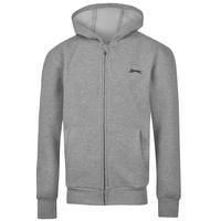 slazenger full zipped hoody junior