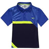 Slazenger Graphic Golf Polo Junior Boys