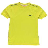 Slazenger Plain T Shirt Junior Boys