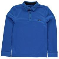 Slazenger Golf Long Sleeve Polo Shirt Junior Boys