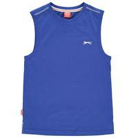 slazenger sleeveless t shirt junior boys