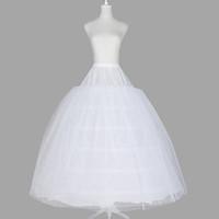 slips ball gown slip floor length 3 tulle netting taffeta organza whit ...