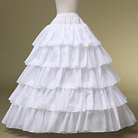 slips ball gown slip floor length 5 chinlon white