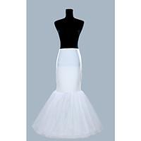 Slips Mermaid and Trumpet Gown Slip Floor-length 1 Polyester Organza White