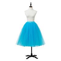 slips ball gown slip knee length 1 tulle netting acrylic birdal weddin ...