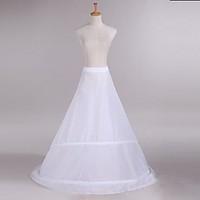 Slips A-Line Slip Floor-length 1 Taffeta White