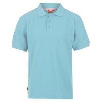 slazenger plain polo shirt junior