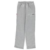 slazenger open hem fleece pants junior boys