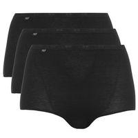 sloggi triple pack black knickers black